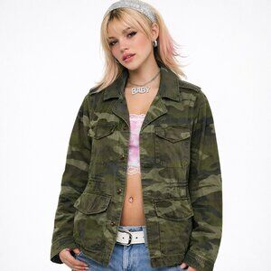 Vintage Abercrombie & Fitch 90s Utility Jacket Size Small